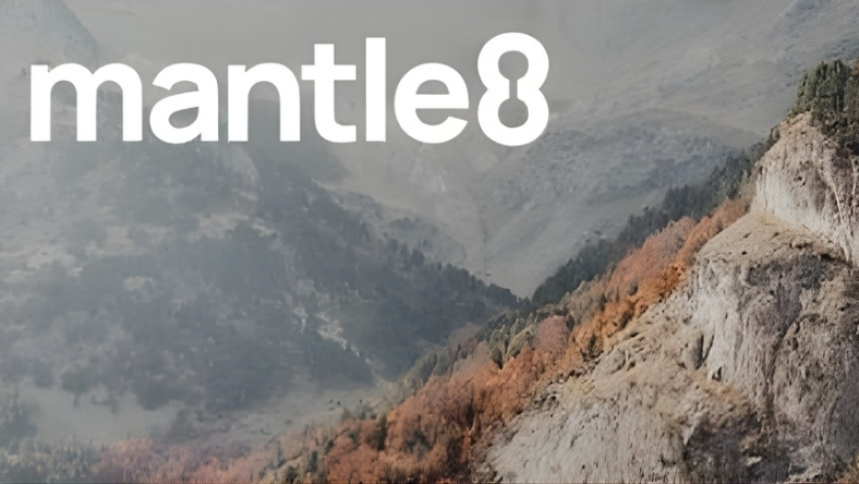 Mantle8 logo representing AI-driven subsurface hydrogen modelling