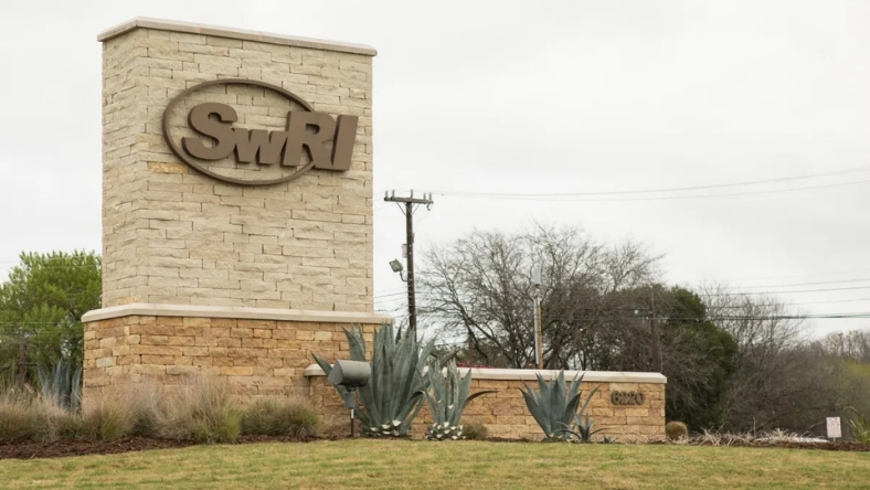 SwRI headquarters sign linked to hydrogen sensor research